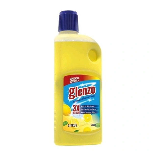 Glenzo Disinfectant Surface Cleaner 500ml - Citrus