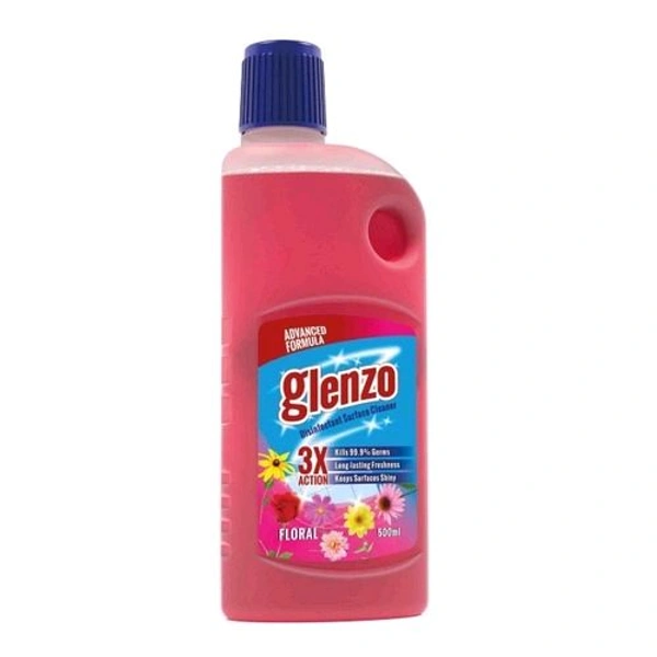 Glenzo Disinfectant Surface Cleaner 500ml - Floral
