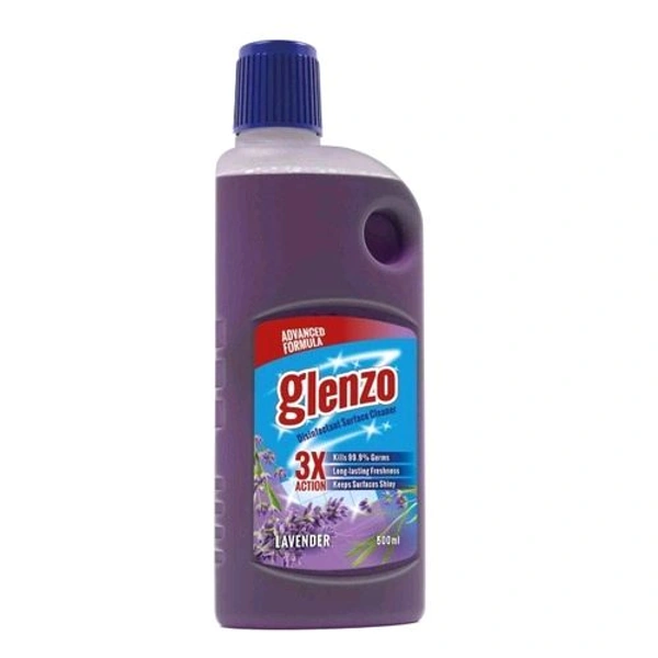 Glenzo Disinfectant Surface Cleaner 500ml - Lavender