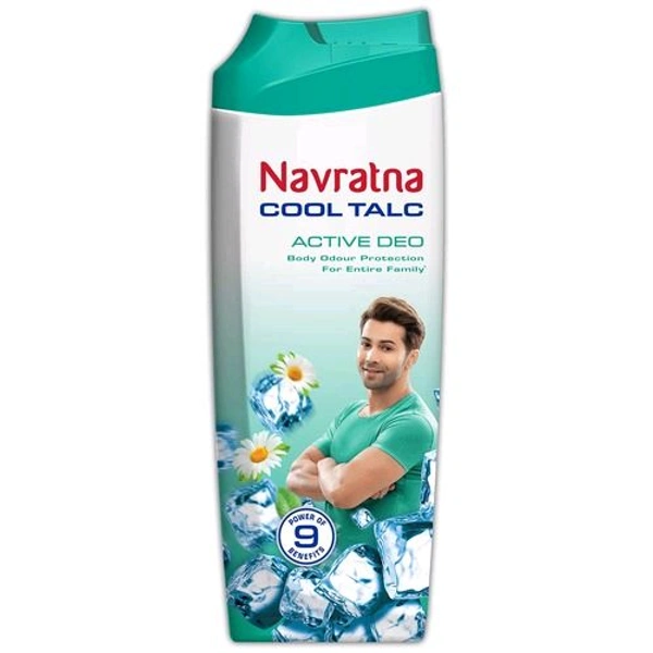 Navratna Cool Talc Active Deo - 100gm