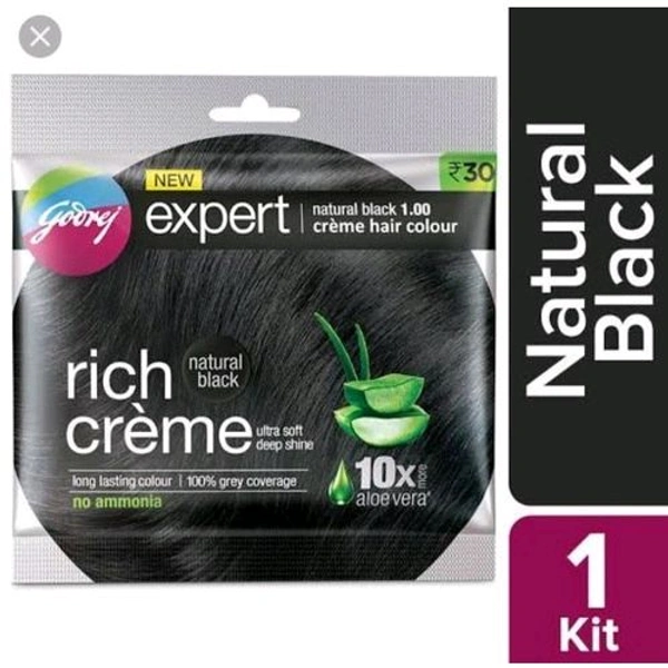 Godrej Expert Rich Creme 20gm - Natural Black