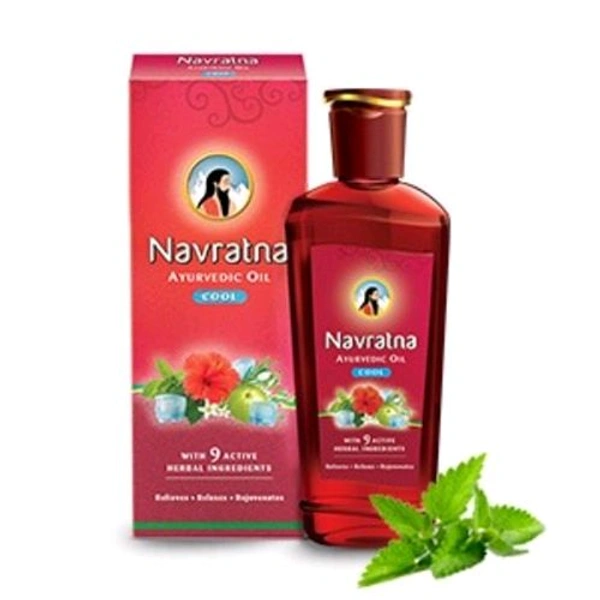 Navratna Ayurvedic Cool Hair Oil - 300ml