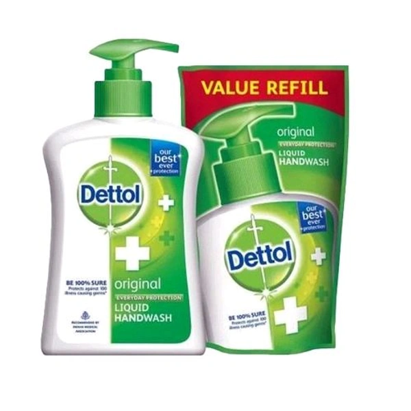 Dettol Original Liquid Handwash with Refill - 375ml