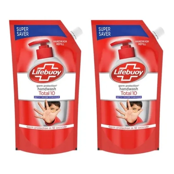 Lifebuoy Handwash Refill Buy 1 Get 1 - 2×675ml