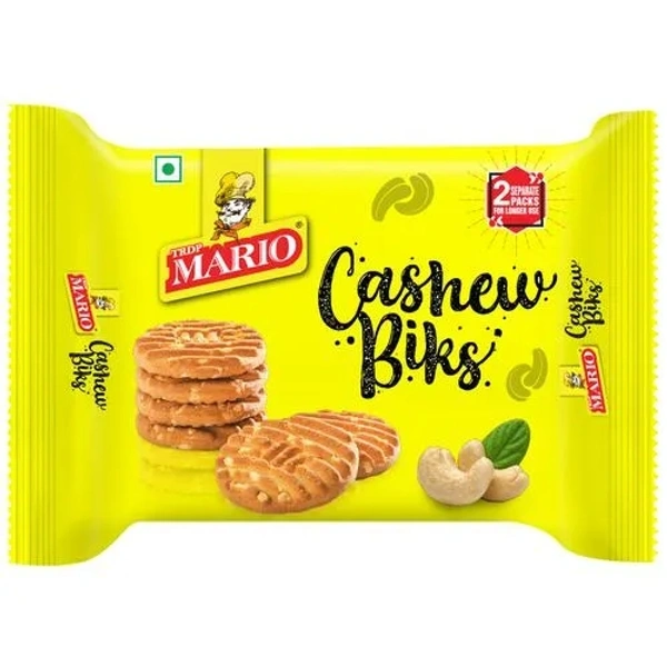 Mario Cashew Biks Cookies  - 134gm