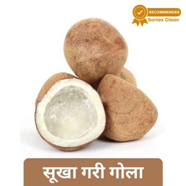 Dry Coconut Nariyal / Gari Gola Sukha - 100gm
