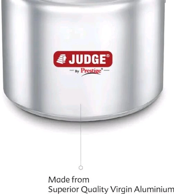Judge By Prestige Deluxe 5 L, 3 L, 2 L Inner Lid Induction Bottom Pressure Cooker - 5 L 3 L 2 L
