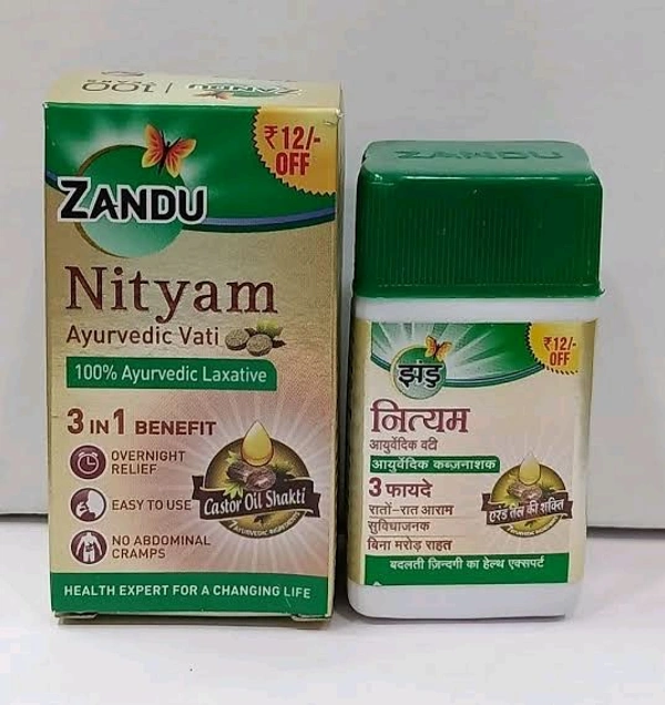 Zandu Nityam Tablet Bottle - 90Tablet