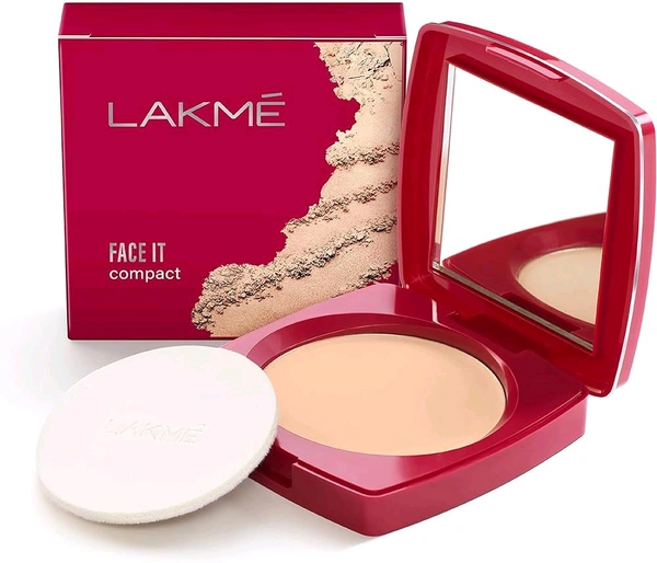 Lakme Forever Matte Compact Powder Natural Marble  - 9gm