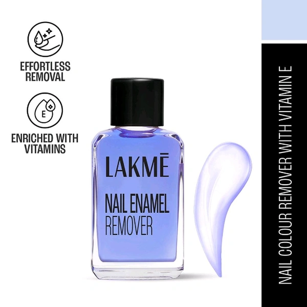Lakme Liquid Nail Polish Remover With Vitamin E - 25ml