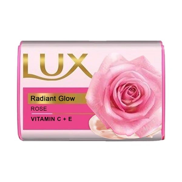 Lux Radiant Glow Rose Vitamin C+ E Soap  - 41gm