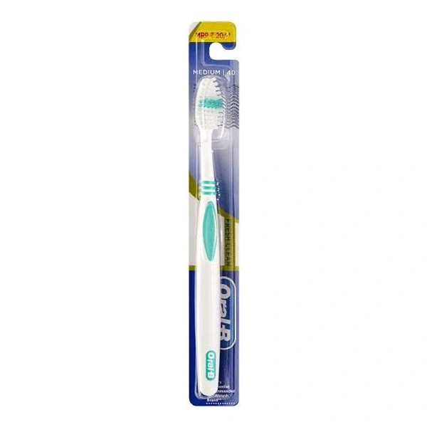 Oral B  Fresh Clean Toothbrush (Colour May Vary) - 1Pc