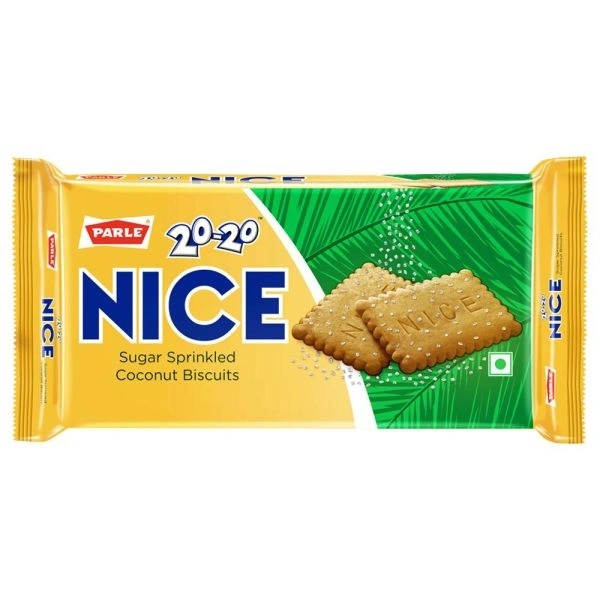 Parle 20-20 Nice Sugar Sprinkle Coconut Biscuit  - 500gm