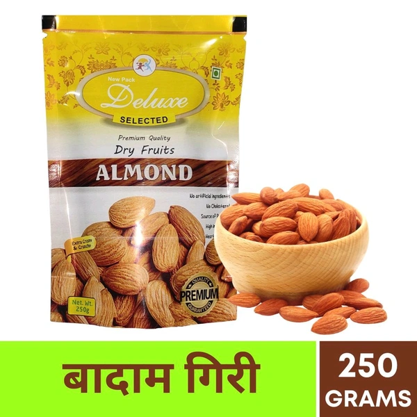 Shyam Kamal California Almonds Nut / Badam Giri - 250gm