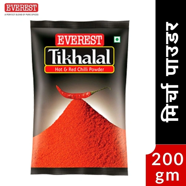 Everest Mirch Powder/ Tikhalal Chili Powder  - 200gm