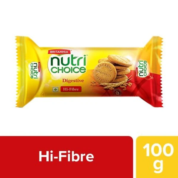 Nutri Choice Digestive High Fibre Cookies - 100gm