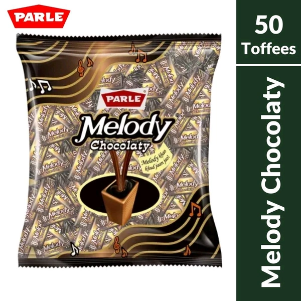 Parle Melody Chocolaty Toffee - 50pc