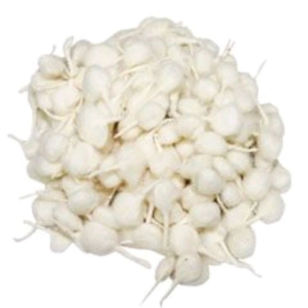 Gol Phool Batti / Round Cotton Wick - 150N approx - 1Pkt