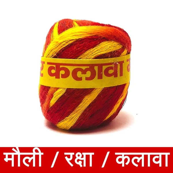 Gol Kalava / Raksha Sutra Cotton/ Mauli / Mouli - 1Pc