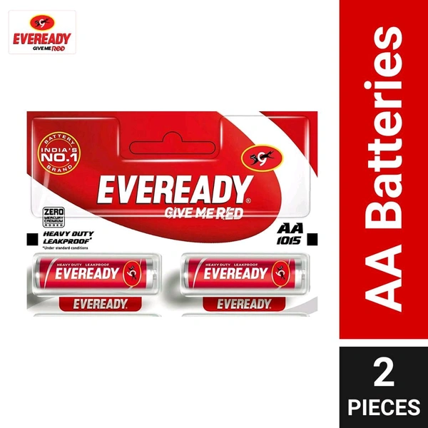 Eveready Battery AA RED For Watch / Toys - 2Pc