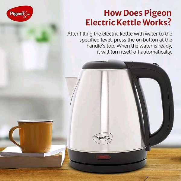 Pigeon 1.5 Litres Electric Hot Kettle - 1.5Ltr