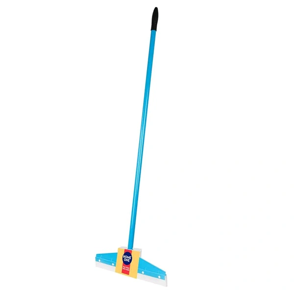 Home One Blue Floor Wiper with Handle - 1Pc