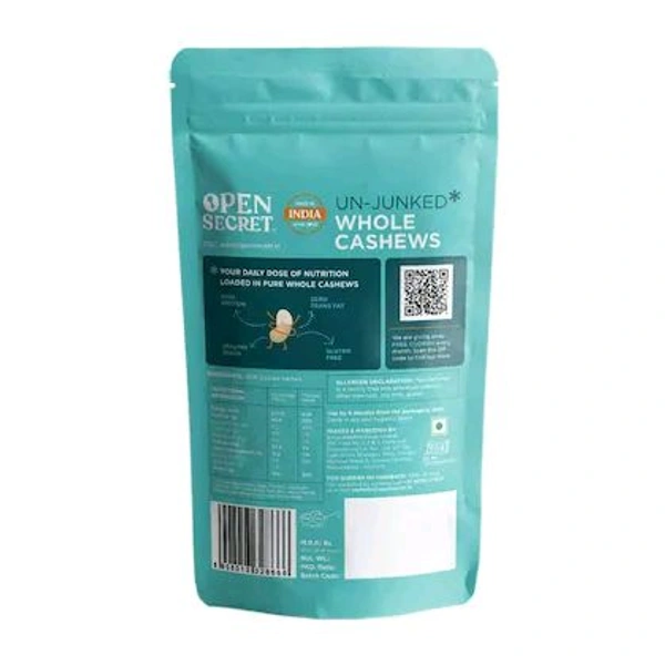 Open Secret Premium Whole Cashews - 1kg