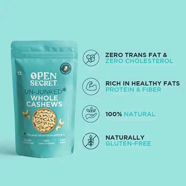 Open Secret Premium Whole Cashews - 1kg