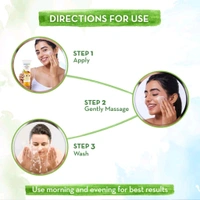 Mamaearth Ubtan Natural Face Wash With Turmeric & Saffron for Tan Removal - 100ml