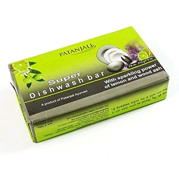 Patanjali Super Dishwash Bar - 175gm