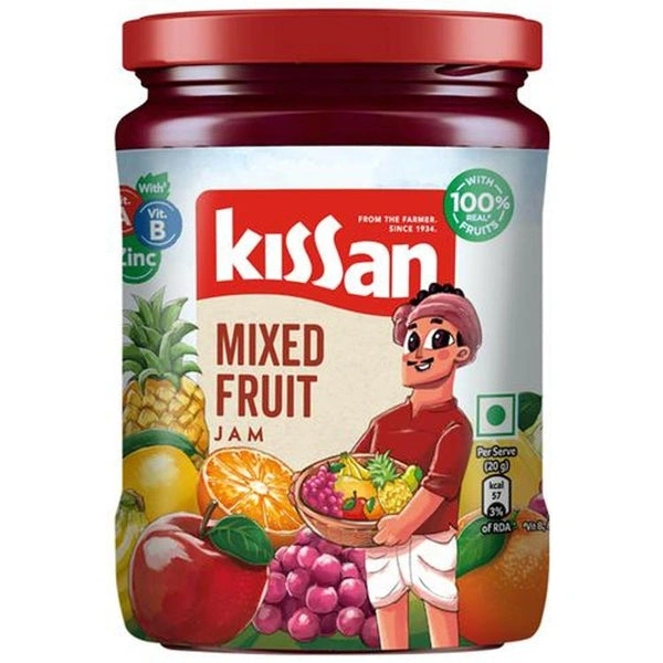Kissan  Mix Fruit Jam - 200gm