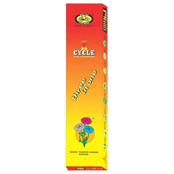 Cycle 3in1 Regular Agarbatti  - 40gm