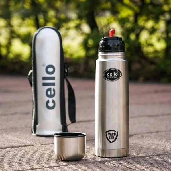 Cello Flask - Stainless Steel, Vacuum Insulated Lifestyle  - 1ltr