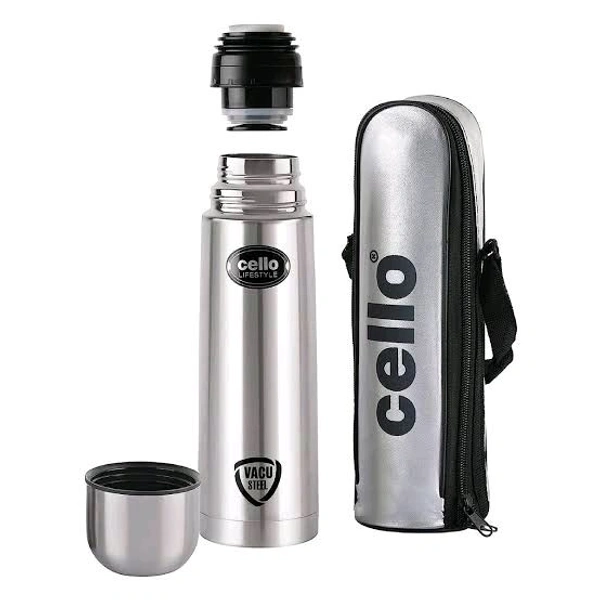Cello Flask - Stainless Steel, Vacuum Insulated Lifestyle  - 1ltr