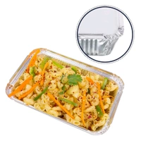 Aluminium Foil Containers with Lid 250 ml - 1Pkt(50Pc)