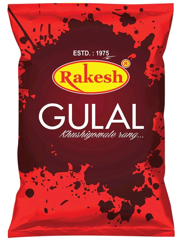Rakesh Gulal/ Abir - 100gm, Red