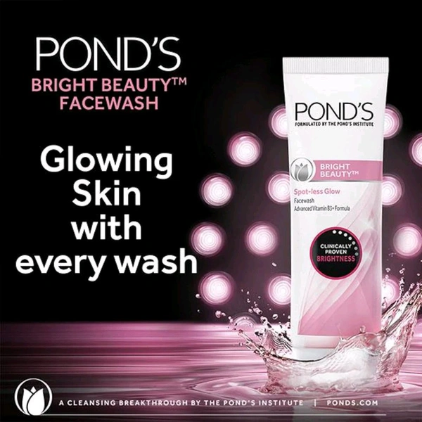 Ponds Bright Beauty Face Wash - 100gm