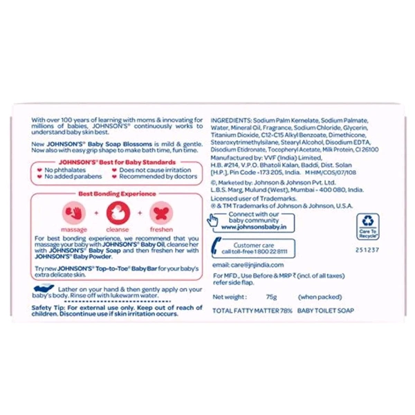 Johnson Baby Blossoms Soap - 75gm