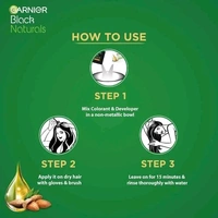Garnier Naturals Hair Color - 1.0 Deep Black