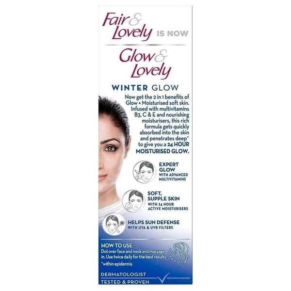 Glow & Lovely Advanced Multi-Vitamin Winter Cream - 80gm