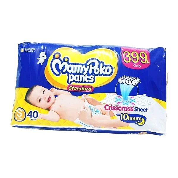 Mamypoko Diaper Small Size S - 40Pc
