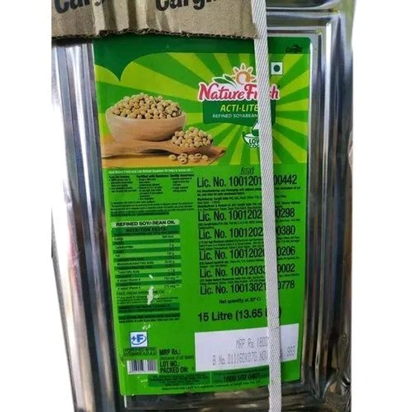 Nature Fresh Mustard Oil Pouch - Sarso Tail - सरसो तेल  - 15L (1Box)