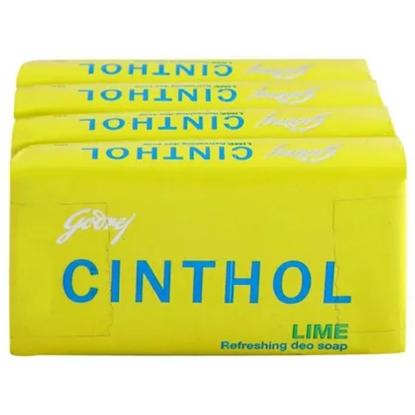 Cinthol Lime Soap - 4×75gm