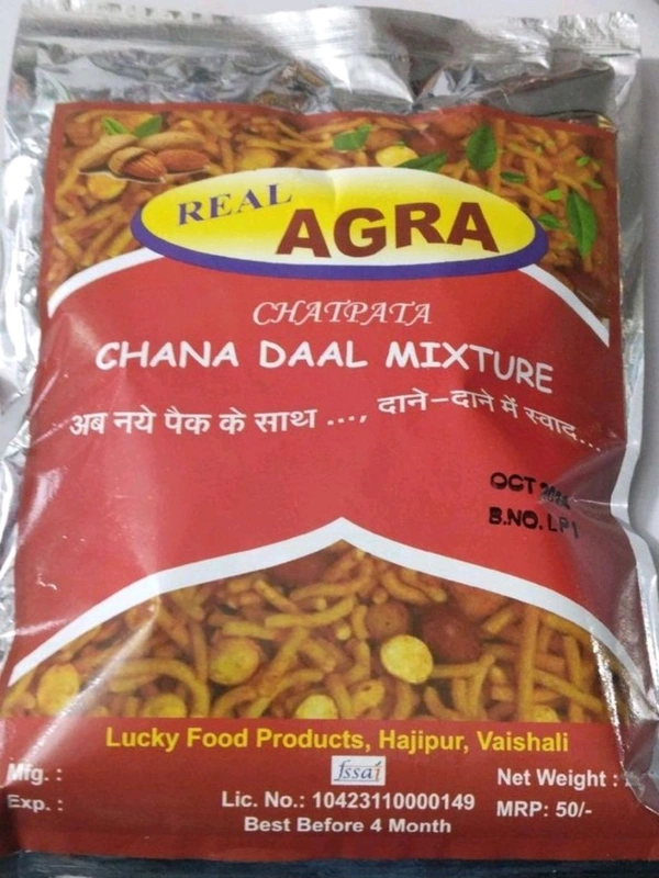 Real Agra Chana Dal Mixture  - 200gm