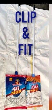 Cotton Wiper World Cleaning Mop And Refill  - 1pc