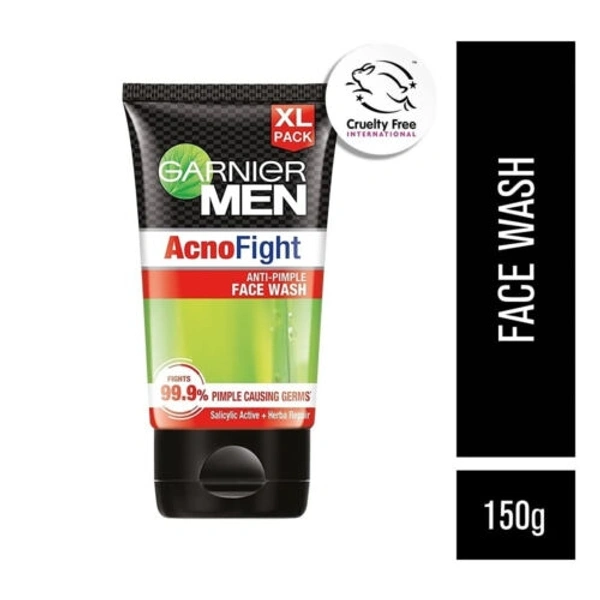 Garnier Men Acnofight Anti Pimple Facewash  - 150gm