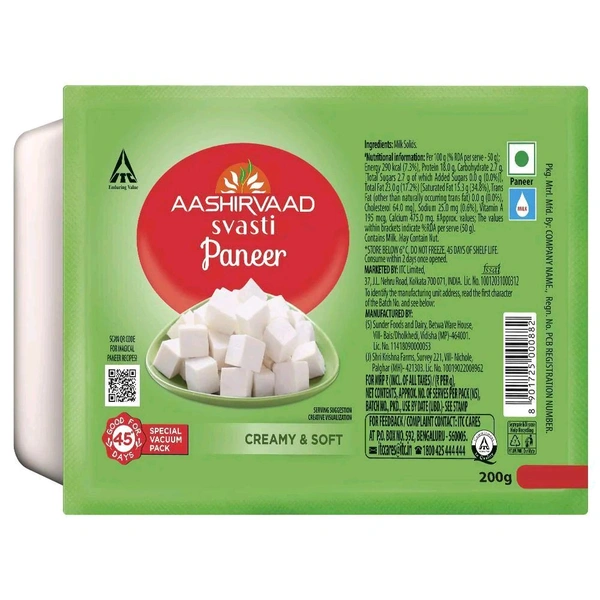 Aashirvaad Paneer