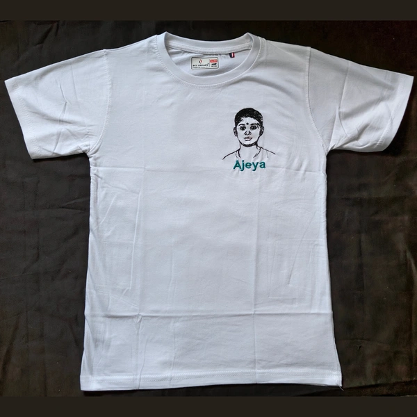 Baby T-Shirt with Photo Embroidery 