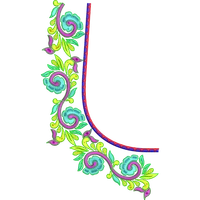 Blouse Design No :273747 - Butta, U Shape
