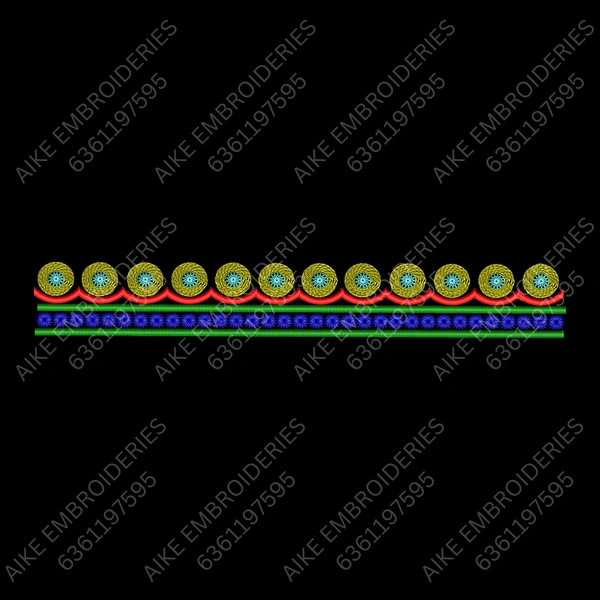 Blouse Design No: MSM-007 - Simple Border, U Shape